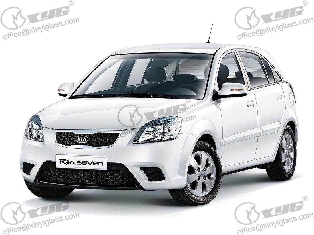 

Стекло ветровое (лобовое) KIA Rio (Хетчбек, Седан) (2005-2011), Зелёный