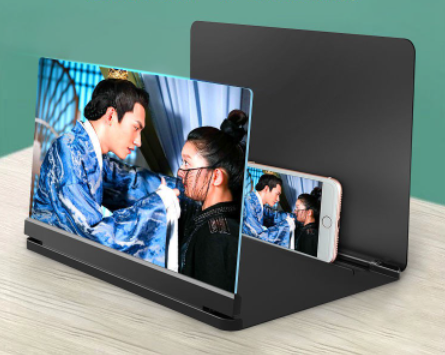 

Подставка 3D увеличитель экрана телефона G136 держатель для мобильного телефона, Черный