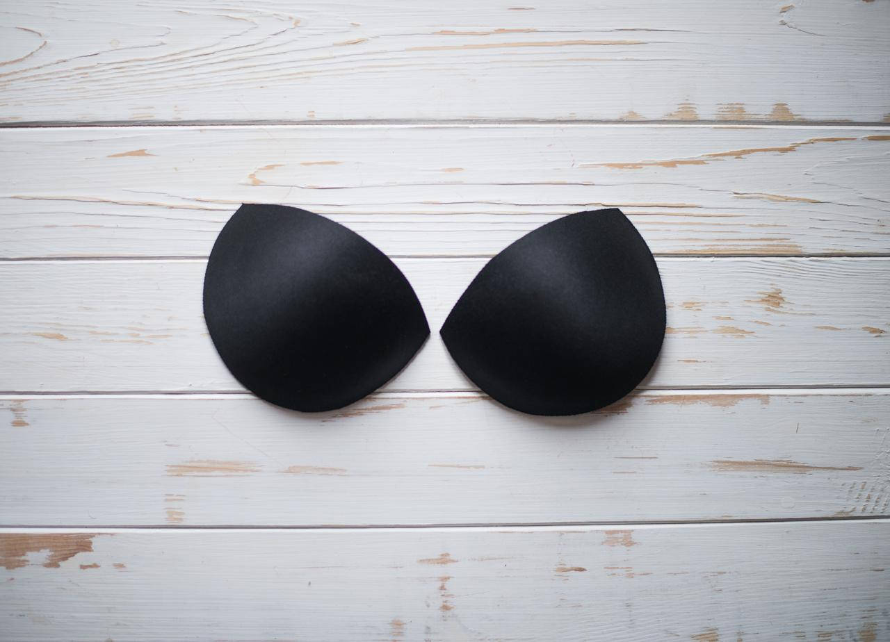 

Черная чашка с push-up для спортивных топов, Черный