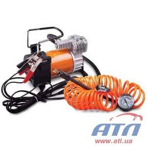 

Компрессор Lavita 10атм/35л/5м шланг спирал./клемы/сумка