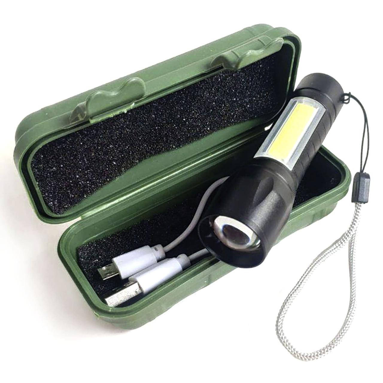 

Фонарик карманный в кейсе USB