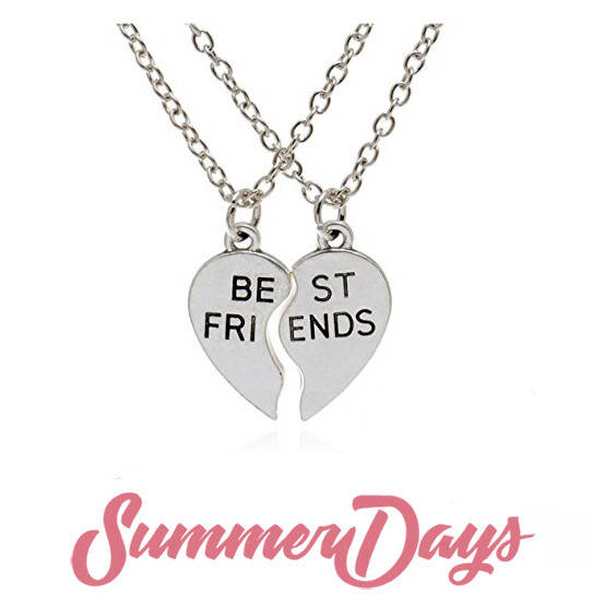 

Парные кулоны для друзей Best Friends