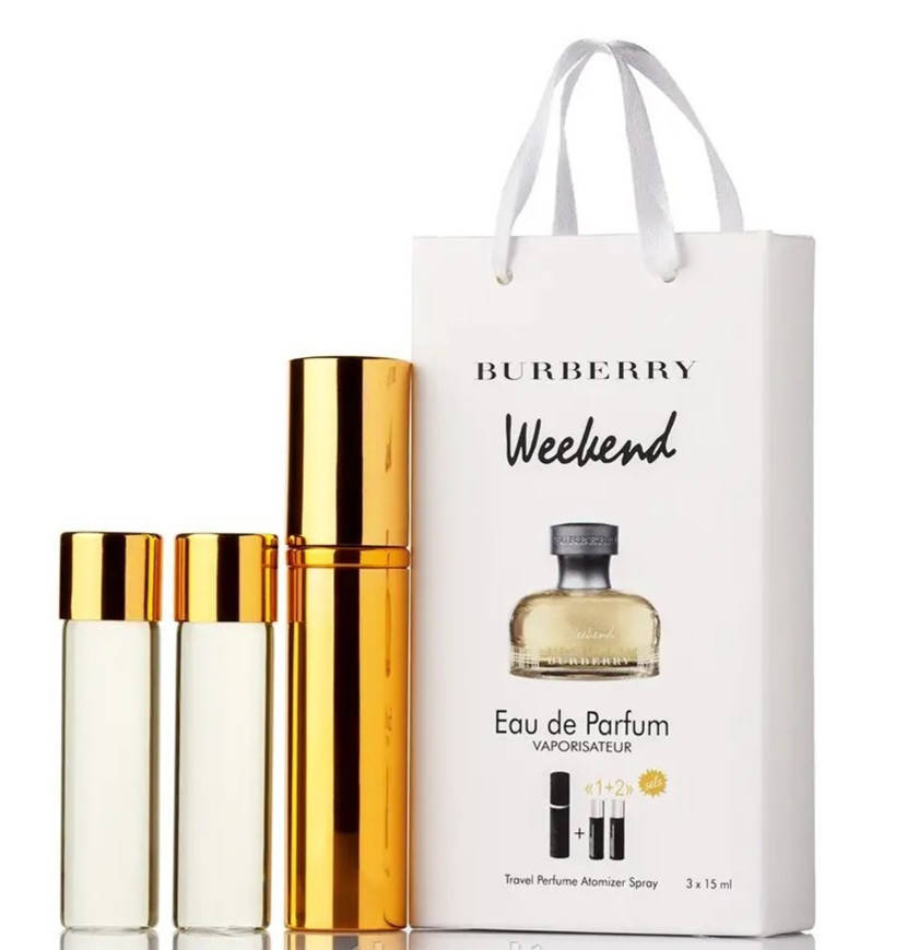 

Женский мини парфюм BURBERRY WEEKEND FOR WOMEN (БАРБЕРИ ВИКЕНД ФО ВУМЕН) 3*15МЛ