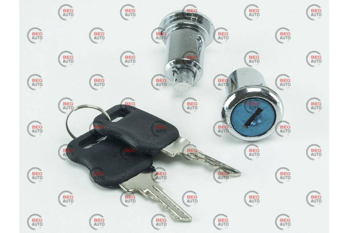 

Замок двери Газель (личинки на 2 двери) н\о