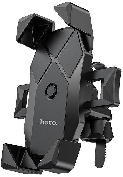 

Автодержатель Hoco CA58 Light Ride One-button Black, Черный