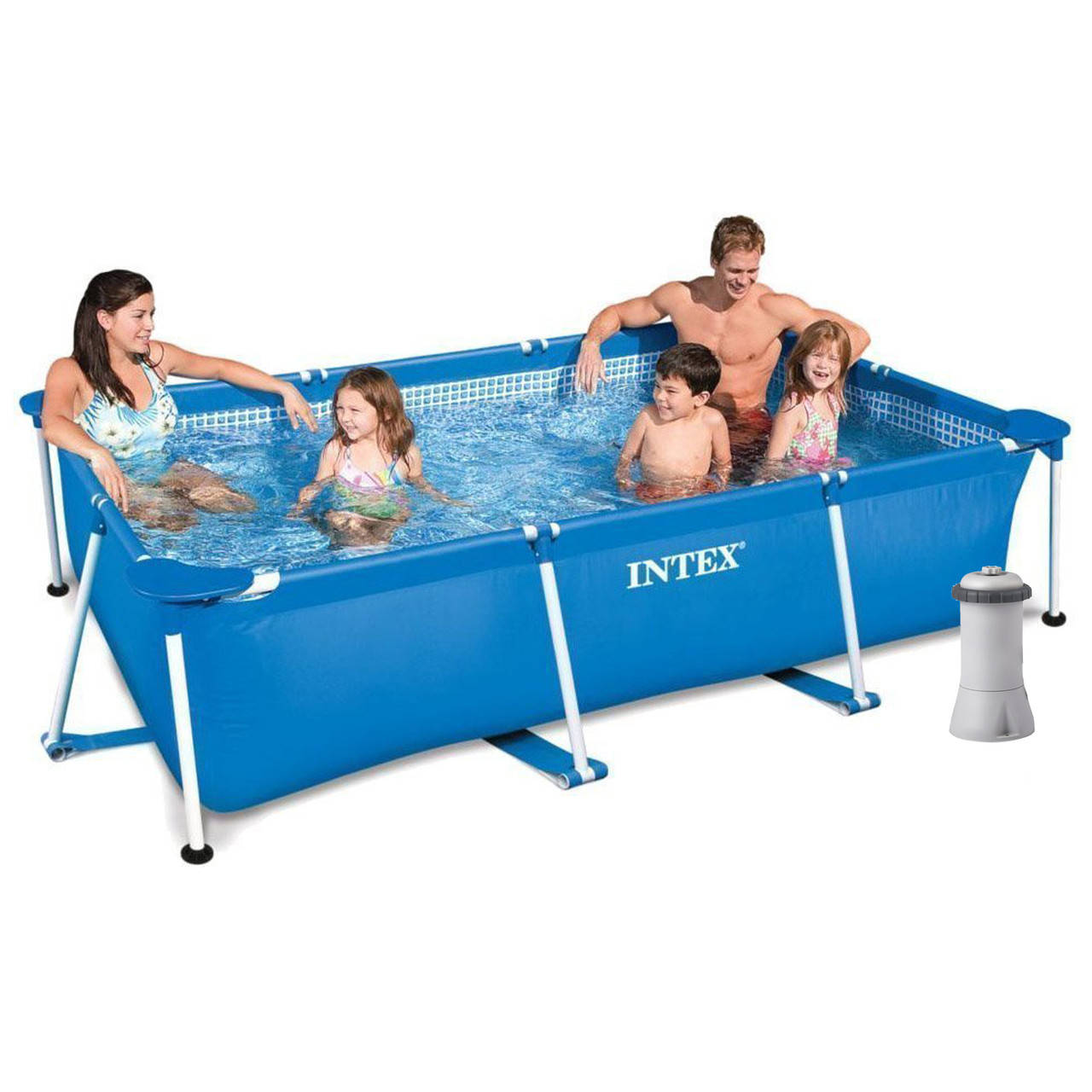 

Каркасный бассейн Intex 28272 - 4, 300 х 200 х 75 см (2 006 л/ч, тент, подстилка)