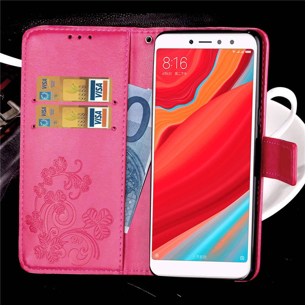 

Чехол Clover для Xiaomi Redmi Note 5 / Note 5 Pro Global книжка кожа PU Pink, Малиновый