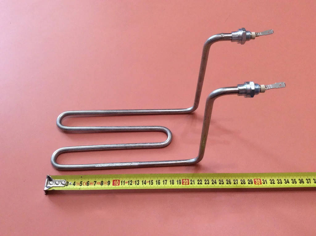 

Тэн ( нагреватель ) для фритюрницы 2500W / 220V / штуцер Ø12мм ( нержавейка ) Турция