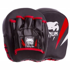 

Лапа Изогнутая для бокса и единоборств FLEX VNM VL-8324 18x16x5см 2шт черный-красный