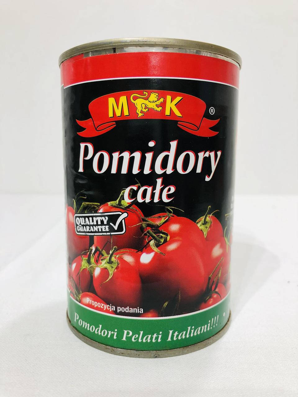 

Томати M&K цілі 400гр
