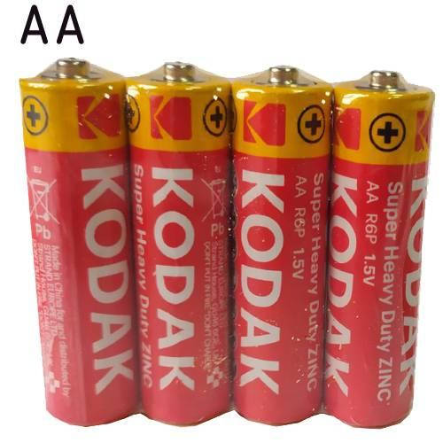 

Пальчиковые батарейки АА "Kodak" R06 (кратность заказа - 4 шт)