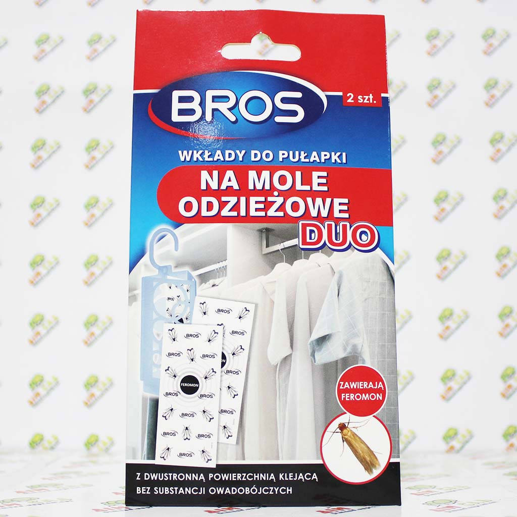 

Bros Ловушка для моли в шкаф, 2шт.