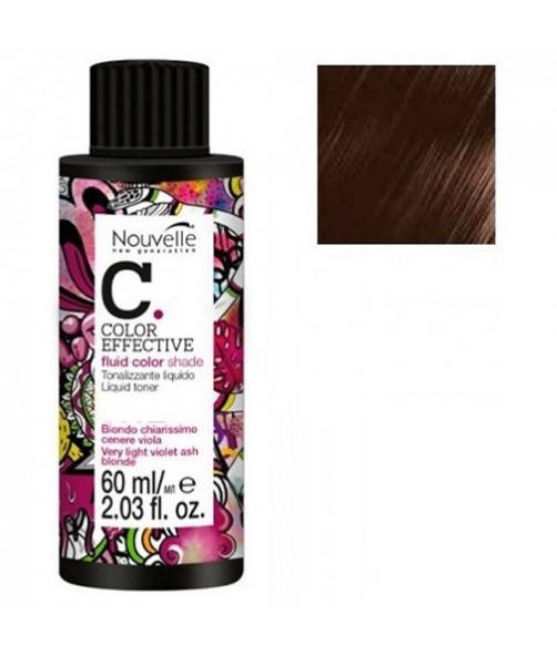 

Демиперманентный краситель Nouvelle Liquid Toner 5.2 Светло-коричневый ирис 60 мл