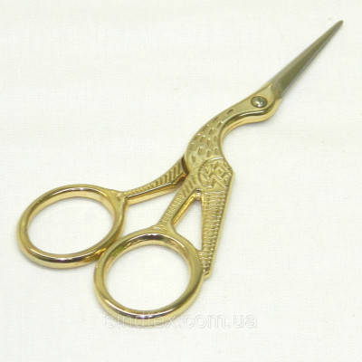

Ножницы 115мм для рукоделия Цапельки 0330-6406 MH 4,5 цв золотой (ВЕЛЛ-005)