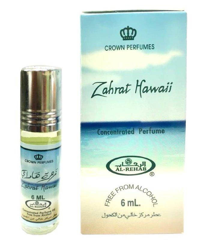 

Масляные духи Захрат Гавайи Аль Рехаб (Zahrat Hawaii Al-Rehab), 6 мл