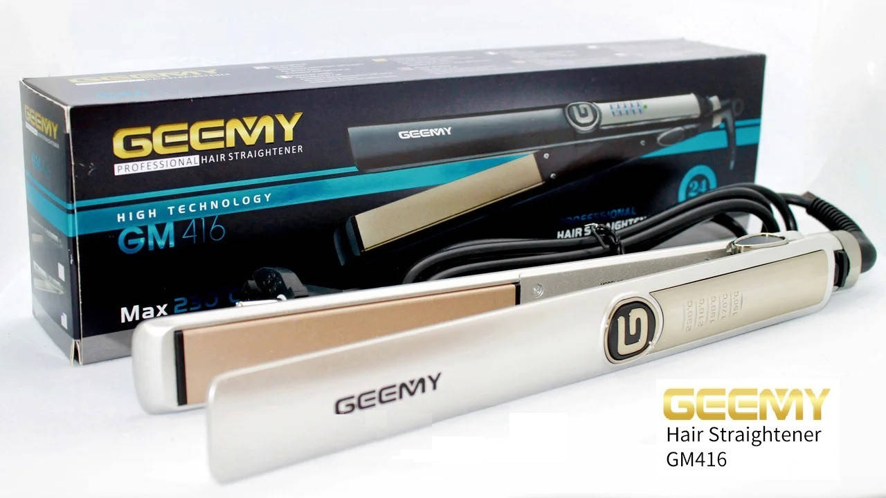 

ОРИГИНАЛ! Профессиональная Плойка Выпрямитель GEEMY Утюжок для волос, щипцы для волос, вирівнювач волосся
