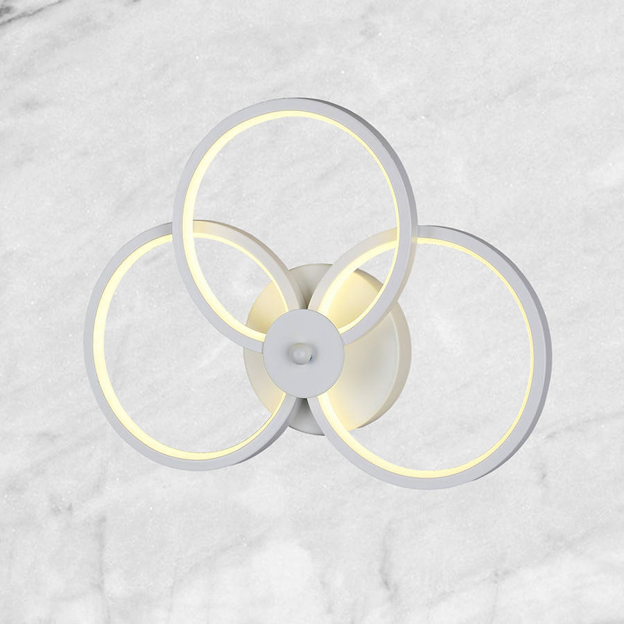 

Светодиодная бра "Круги" (801-L1031 WH), Белый