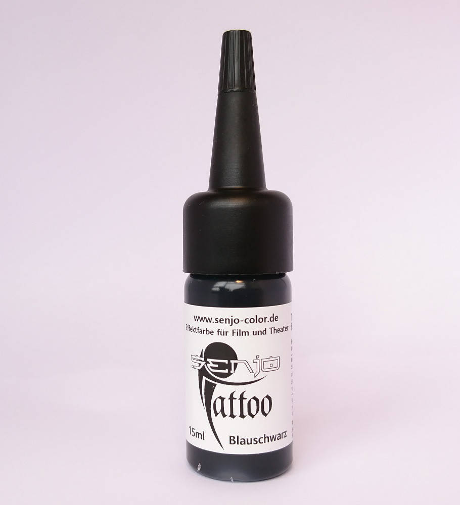 

Чернила для временного тату Senjo-Color Tatoo реалистичный черный 15 мл