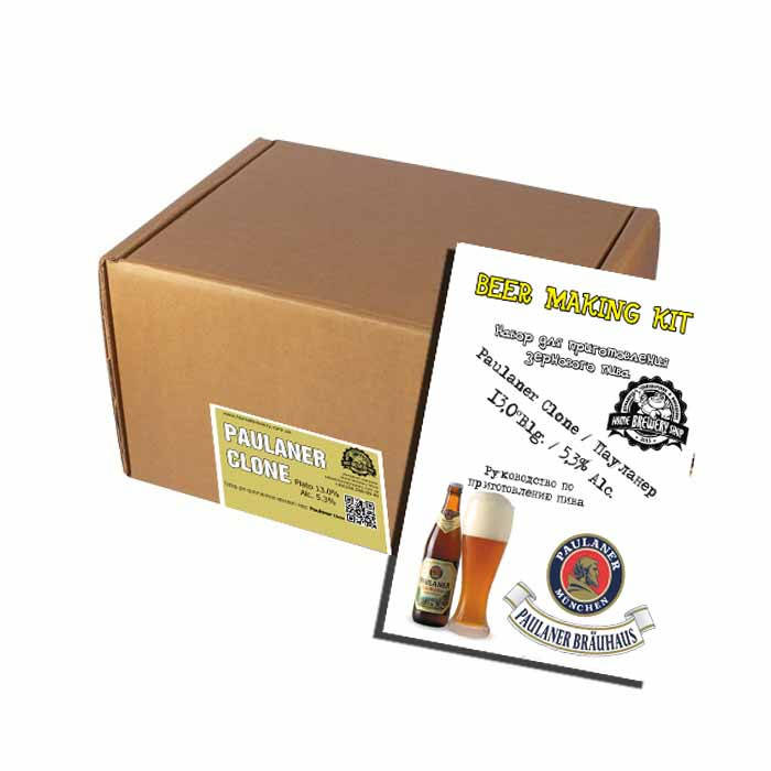 

Набор для приготовления клона пшеничного пива Paulaner Hefe-Weissbier на 20л