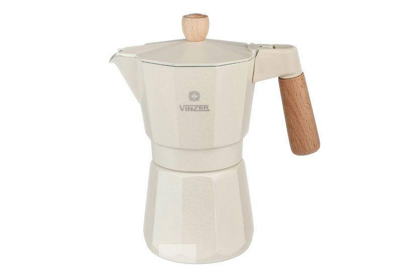 

Кофеварка гейзерная VINZER Latte Crema, 6 чашек (89381)