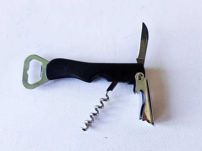 

Штопор+нож+открывалка нержавеющий 13,5 см. IKA SHOP