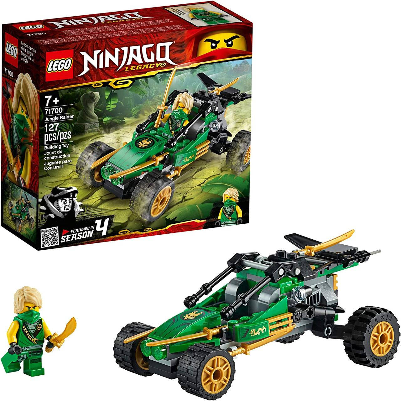 

Конструктор лего нинзяго 71700 Тропический внедорожник LEGO NINJAGO, Хаки