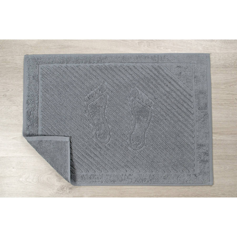 

Полотенце для ног Iris Home - Orta gri 50*70 700 г/м2, Серый