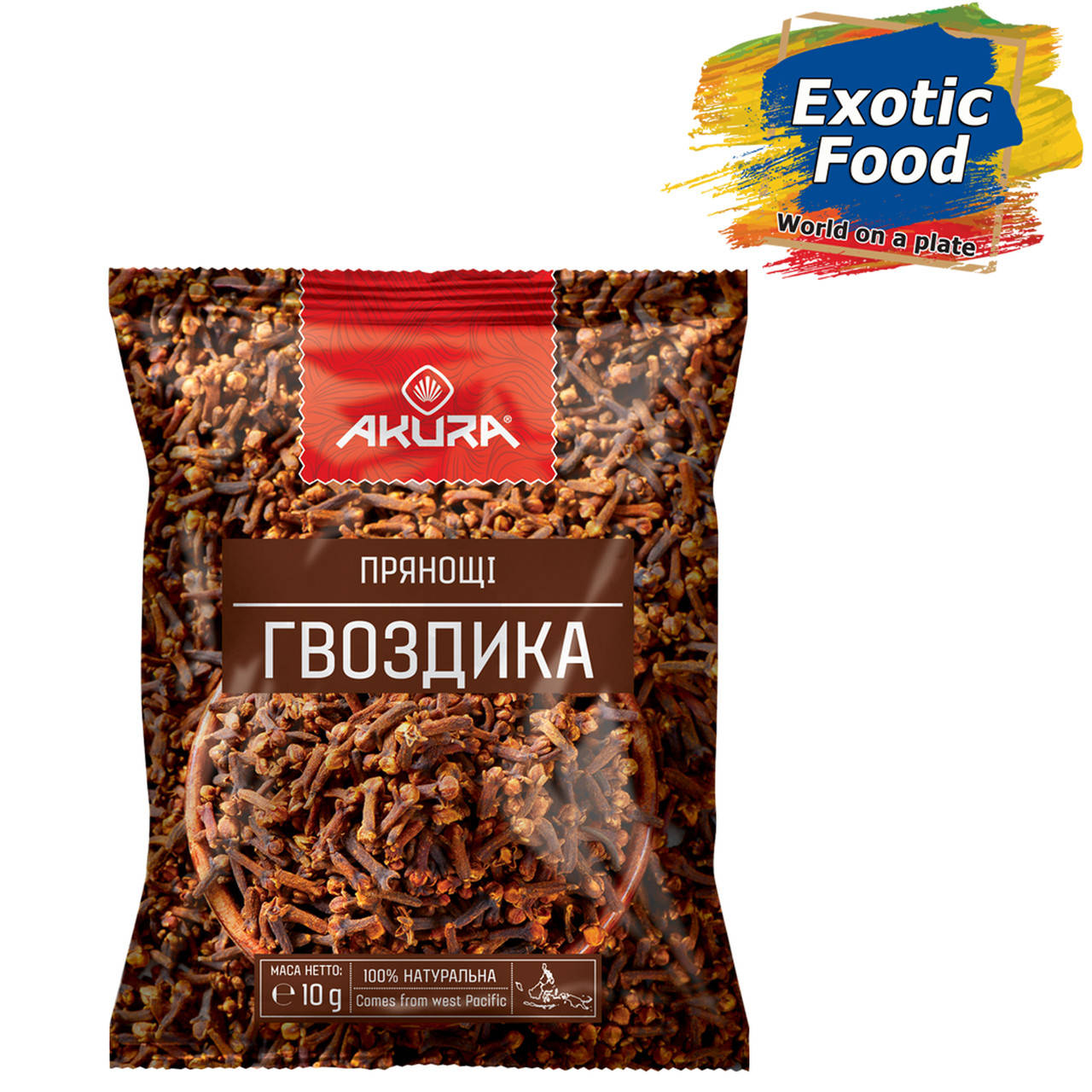 

Пряность гвоздика (целая) ТМ "AKURA", 10г