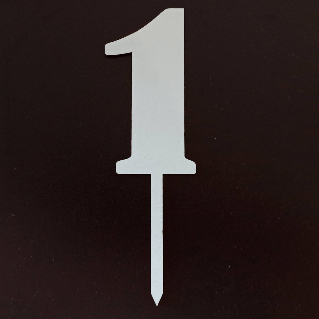 

Топпер (фигурка на торт) Цифра 1, для тортика