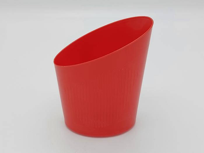 

Подставка держатель для пакетов молока пластиковый Конус 14 * 9 cm H 16 cm