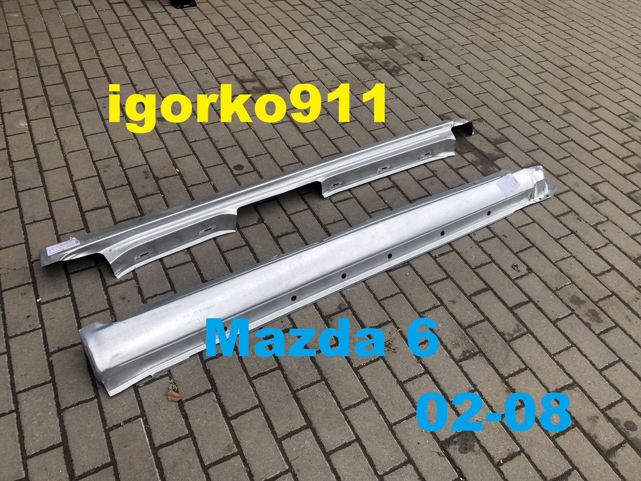 

Пороги Mazda 6 GG 02-08 Klokerholm арки мазда