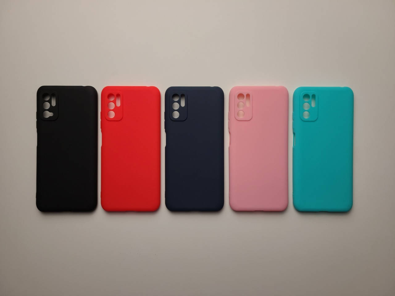 

Цветной TPU чехол для Xiaomi Redmi Note 10 5G, Разные цвета