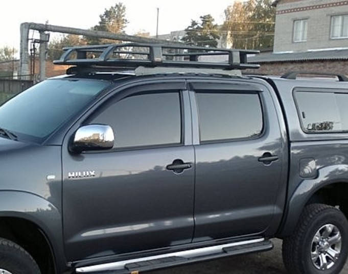 

Дефлекторы окон (ветровики) Toyota Hilux 2015-2021, VL - Cobra Tuning, T28715
