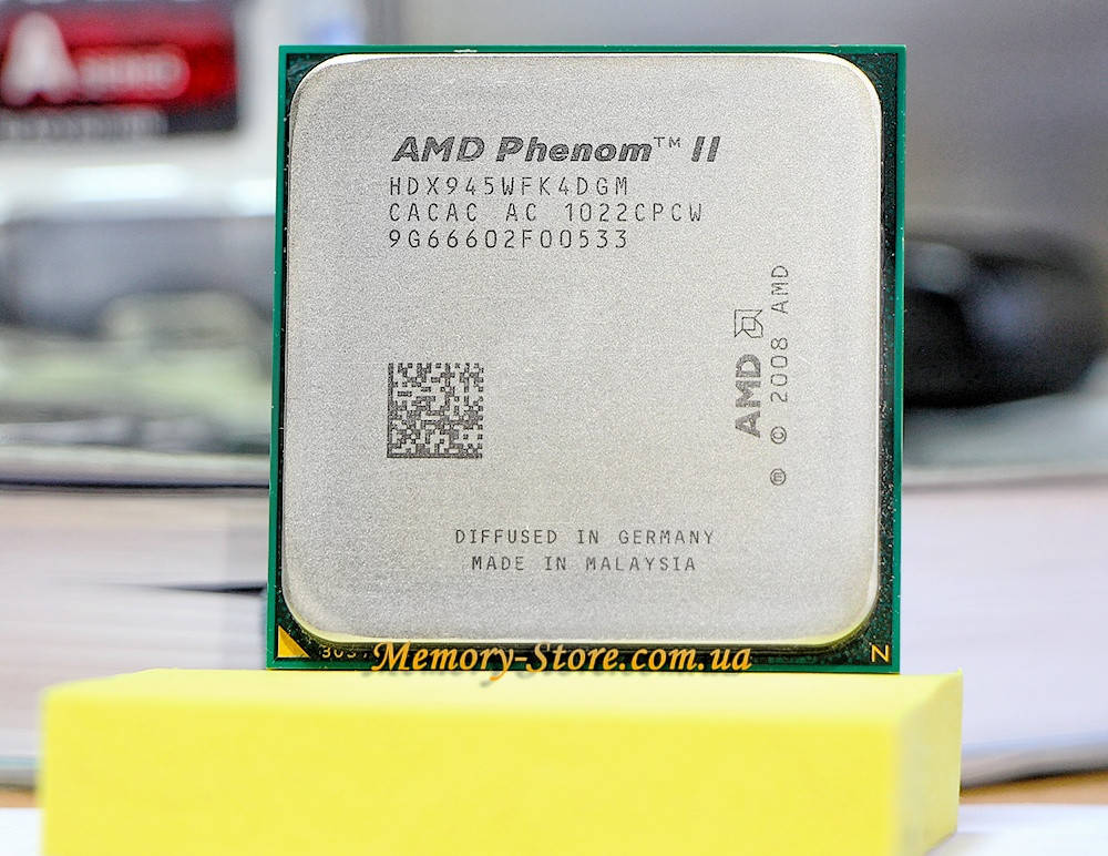 

Процессор AMD Phenom II X4 945 3.0GHz, 95W
