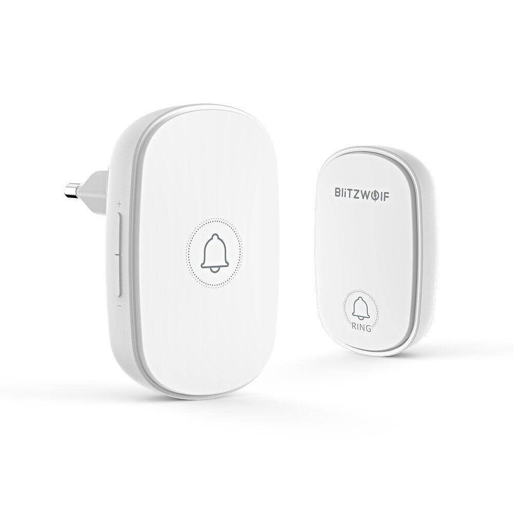 

Дверной беспроводной звонок BlitzWolf BW-DB1 без батареек и подзарядки, Белый