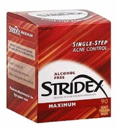 

Stridex maximum Салфетки от прыщей и чёрных точек 90 шт