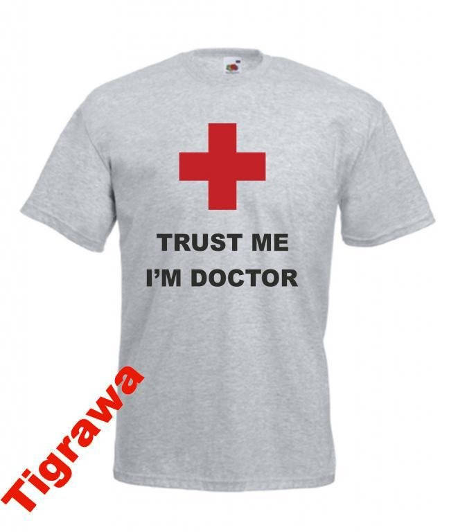 

Футболка Trust Me I'am Doctor с печатью Медику