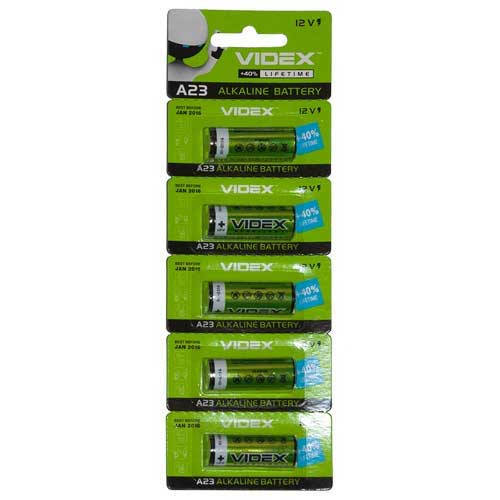 

Батарейка 23A Videx 12B , 1шт (блистер по 5 шт) MN21