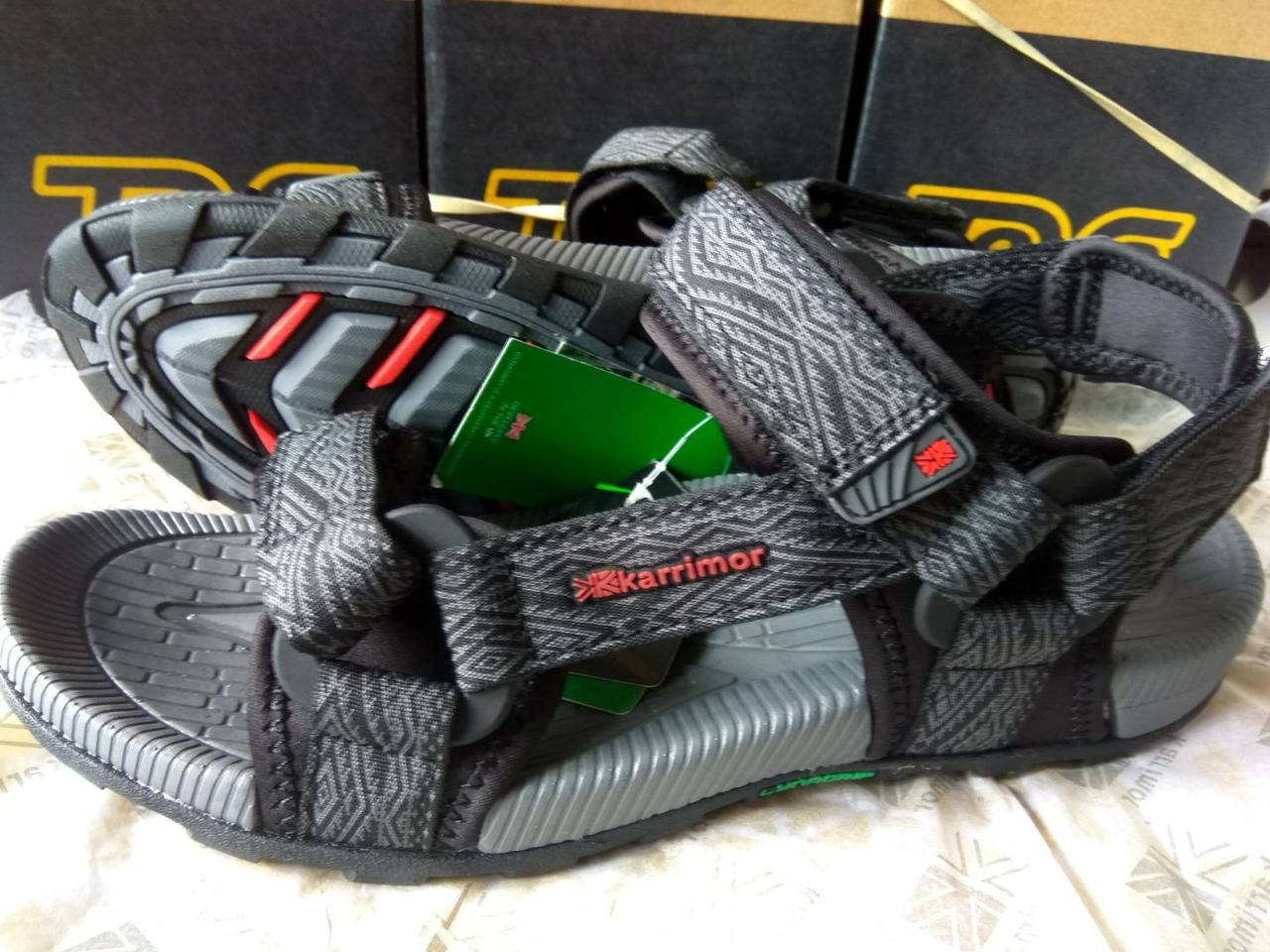 

43-46 Сандалии мужские Karrimor Amazon Grey треккинговые, Серый