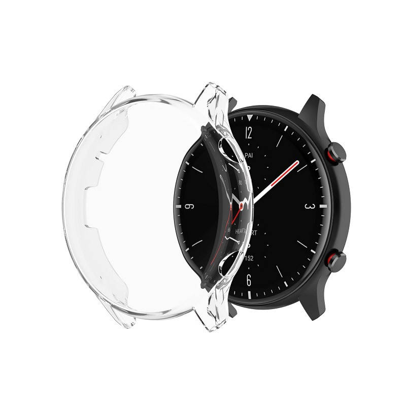 

Защитный чехол для смарт часов Amazfit GTR 2/2e Transparent