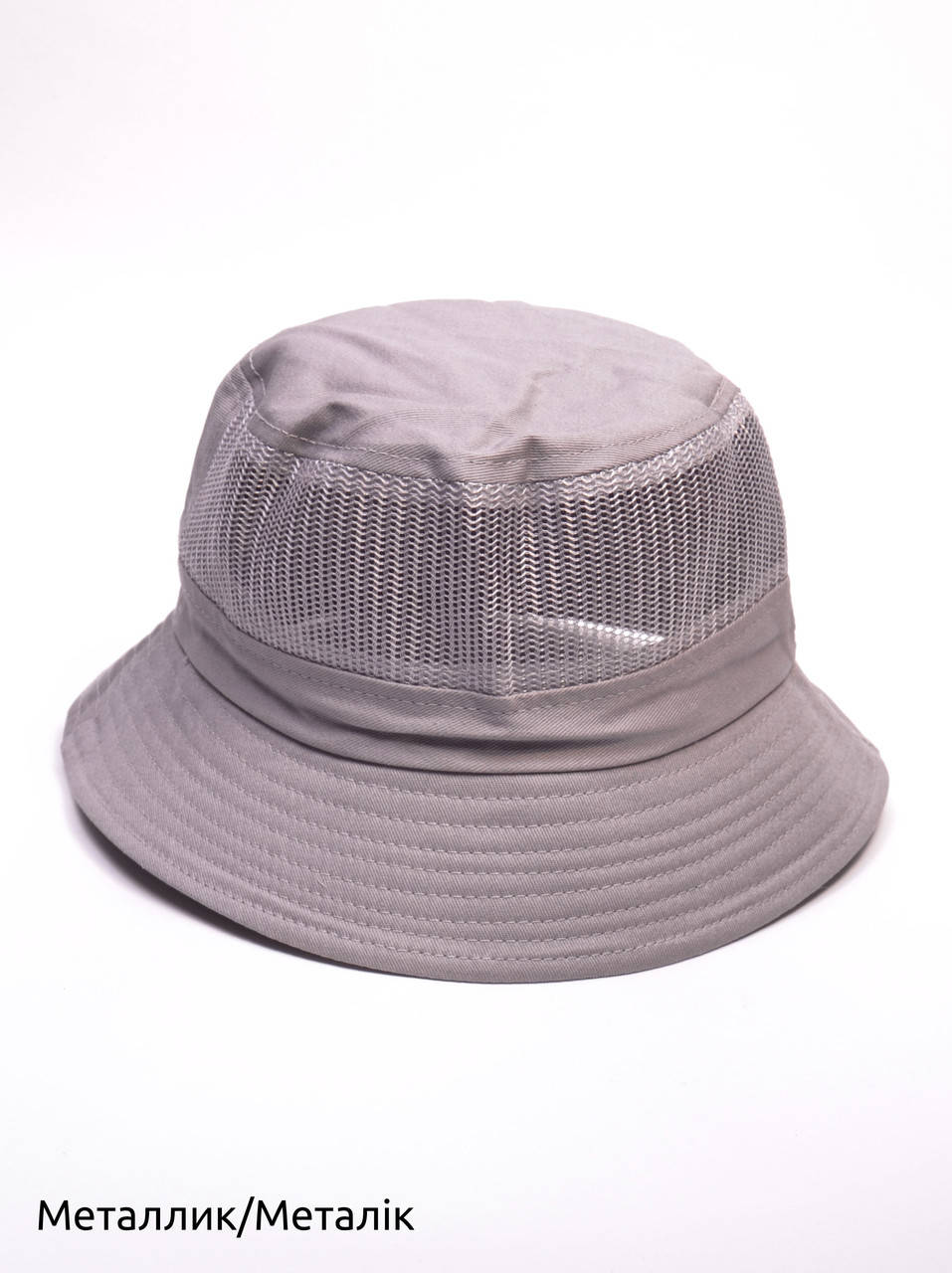 

Летняя Панама с сеткой металлик