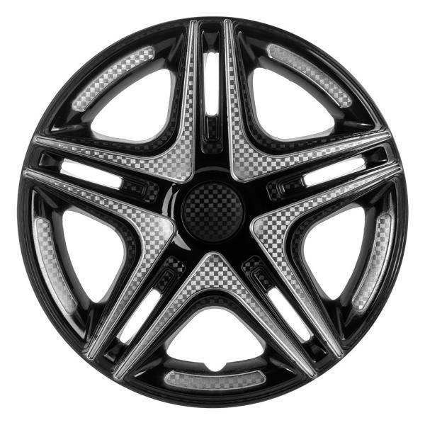 

Колпаки "Дакар" Super Black (карбон) 14" "Star" (4кт/ящ)
