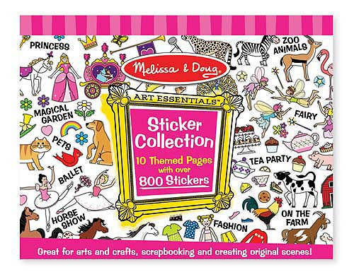 

Розовый набор наклеек (700 шт.), Melissa&Doug