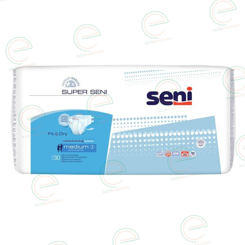 

Памперсы для взрослых 2 SUPER SENI medium 30 шт