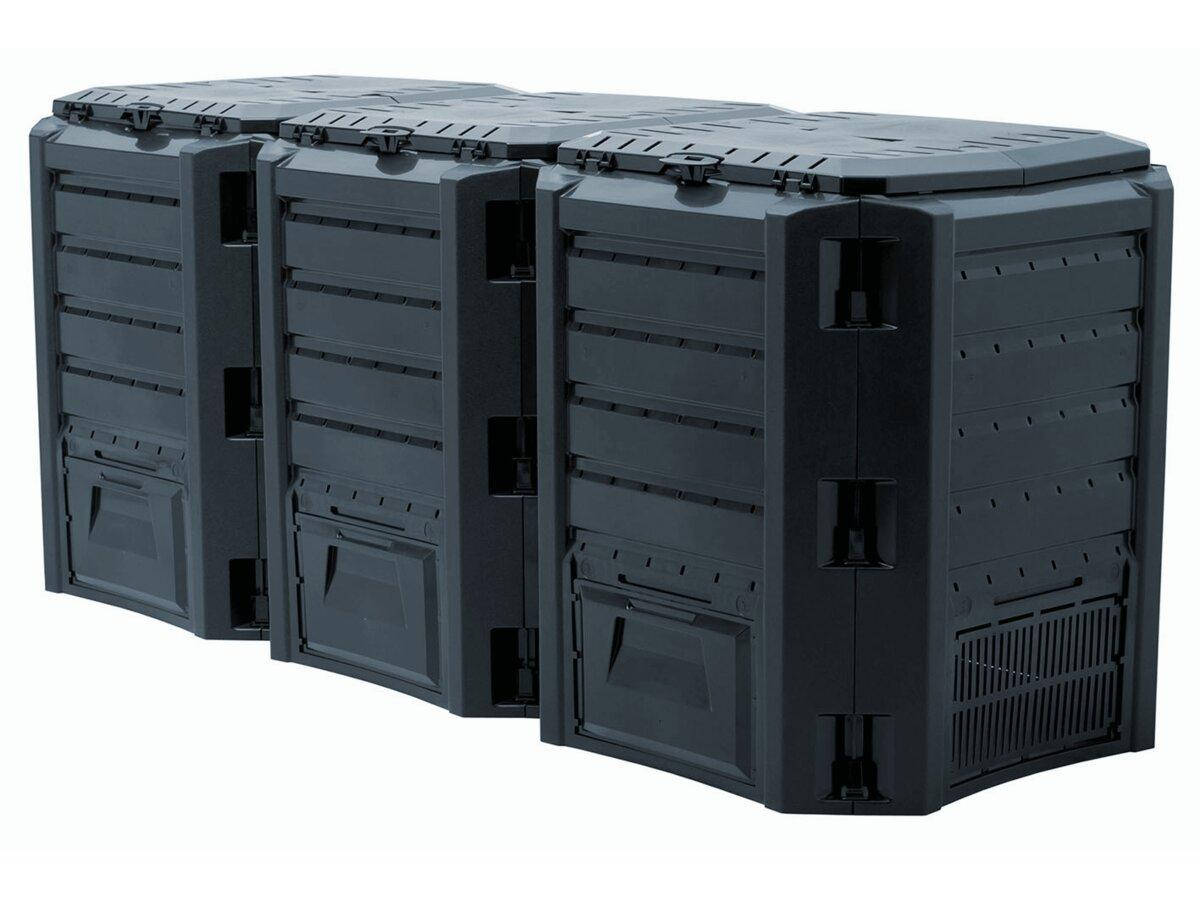 

Компостер садовый Prosperplast Module Compogreen 1200L black (5905197595436)