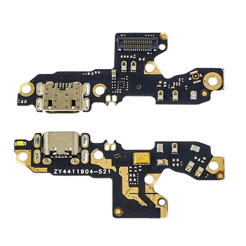 

Плата зарядки для Xiaomi Redmi 7 с разъёмом зарядки и компонентами