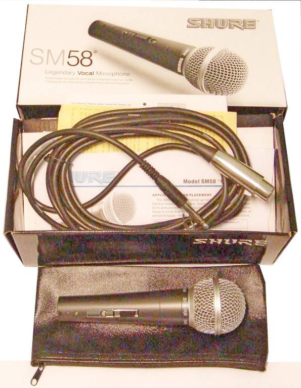 

Микрофоны Shure Beta 58a Shure SM58, Sennheiser.