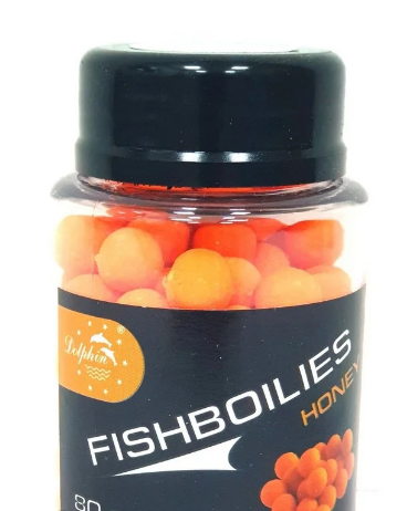 

Dolphin Fishboilies Мед D=10мм (Бойл тонущий) 80g