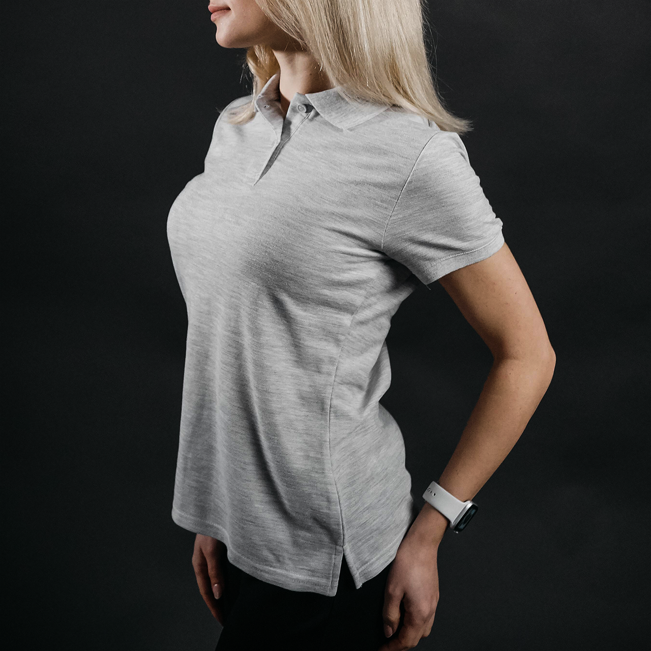 

Женское поло Fruit of the loom 0632120 M, 94 Серо-Лиловый