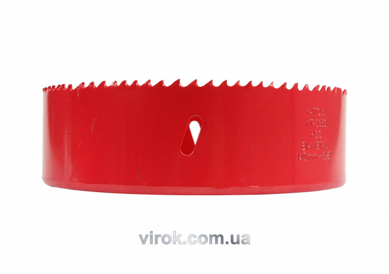 

Пила кольцевая биметаллическая YATO HSS M3 114 мм YT-3349